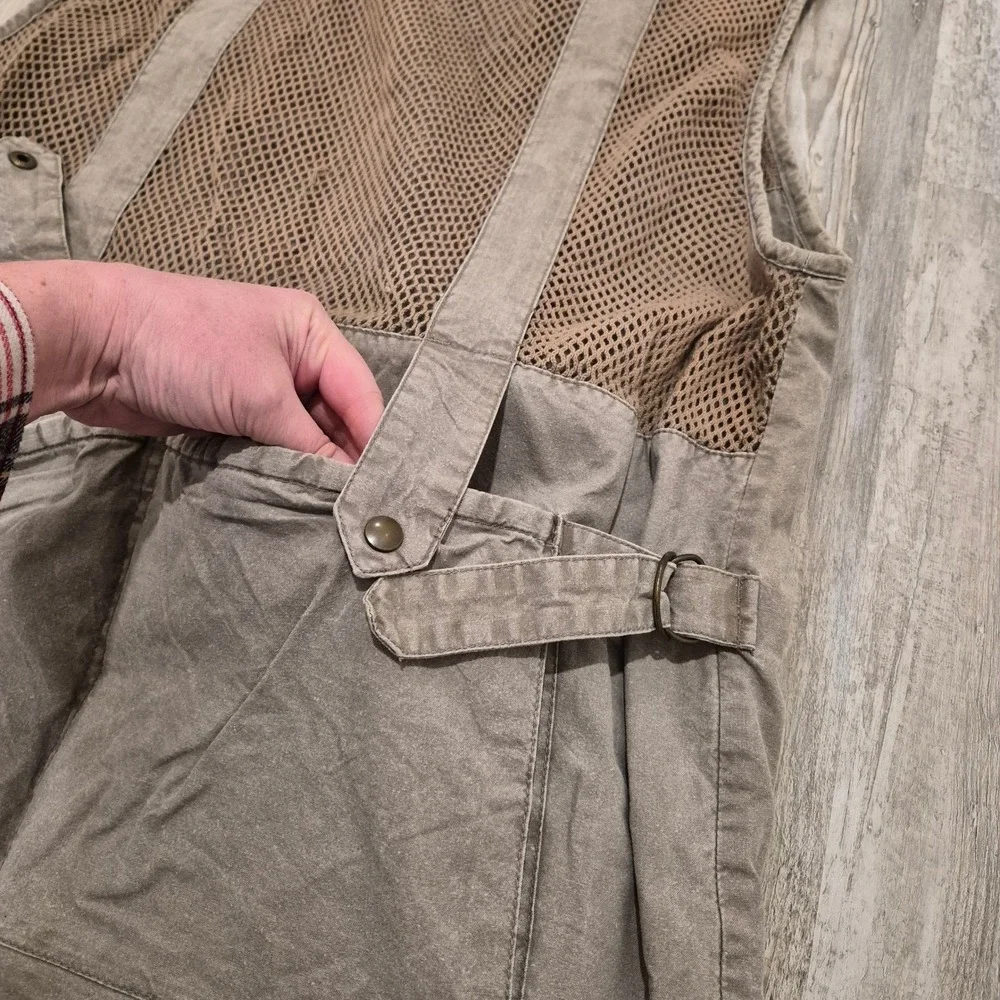 DOMKE PhoTOGS Utility Vest Distressed Gorpcore Mesh Pockets Utilitatrian‎ Size L